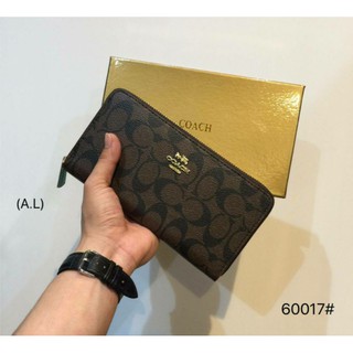 กระเป๋าสตางค์ coach ขนาด 7.5 นิ้ว