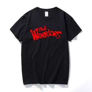 【100% cotton】【คลาสสิค ขายดี】gildan เสื้อยืดแขนสั้น ผ้าฝ้าย 100% พิมพ์ลายภาพยนตร์ The Warriors 80S Hipster Cult Tv แฟชั่