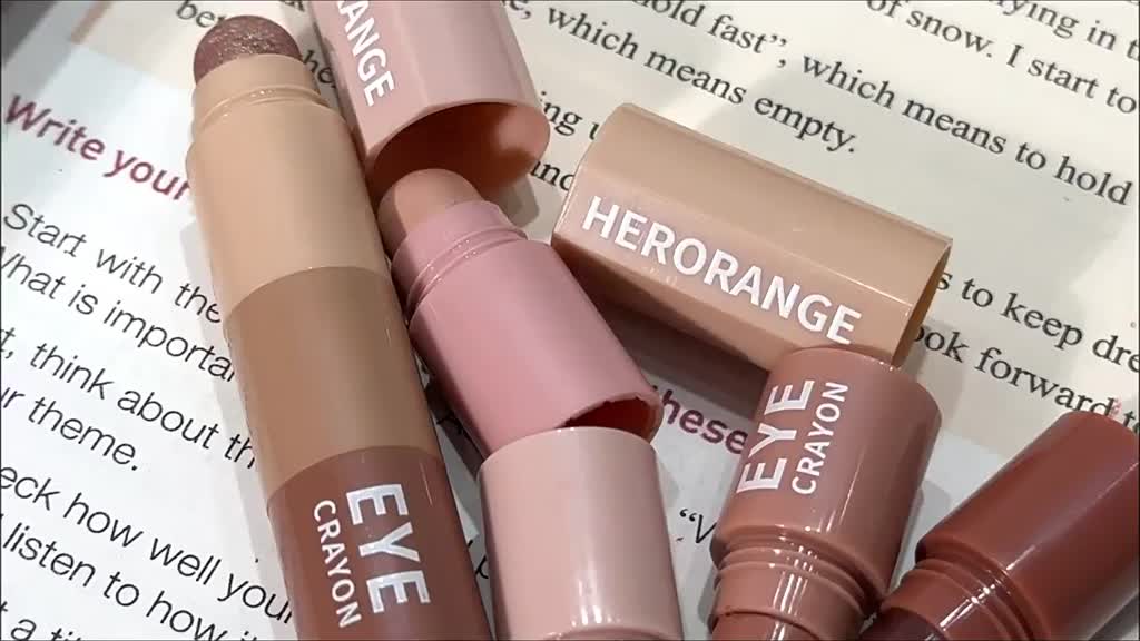 herorange-อายแชโดว์-เนื้อแมตต์-ประกายมุก-ขนาดเล็ก-สี่สี