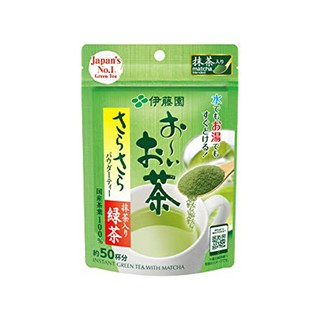 สินค้า Ito en โออิ โอฉะ ซาราซารา ชาเขียวญี่ปุ่นปรุงสำเร็จชนิดผง (เลือกชนิดใบชาได้)