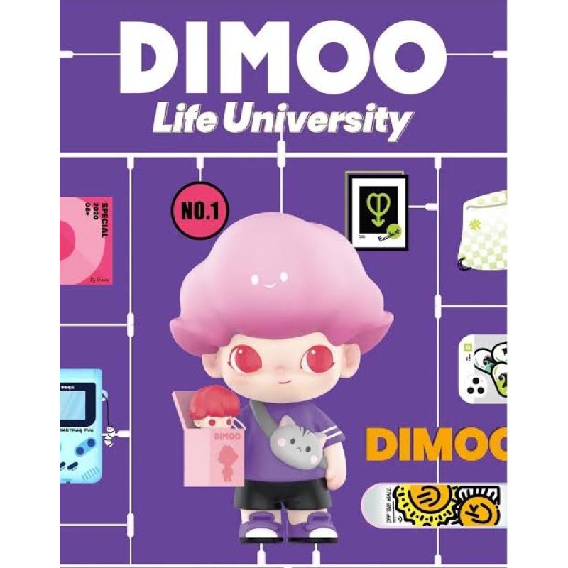 Dimoo Life University ใหม่ แบบแยกตัว แกะกล่องไม่แกะซอง | Shopee Thailand