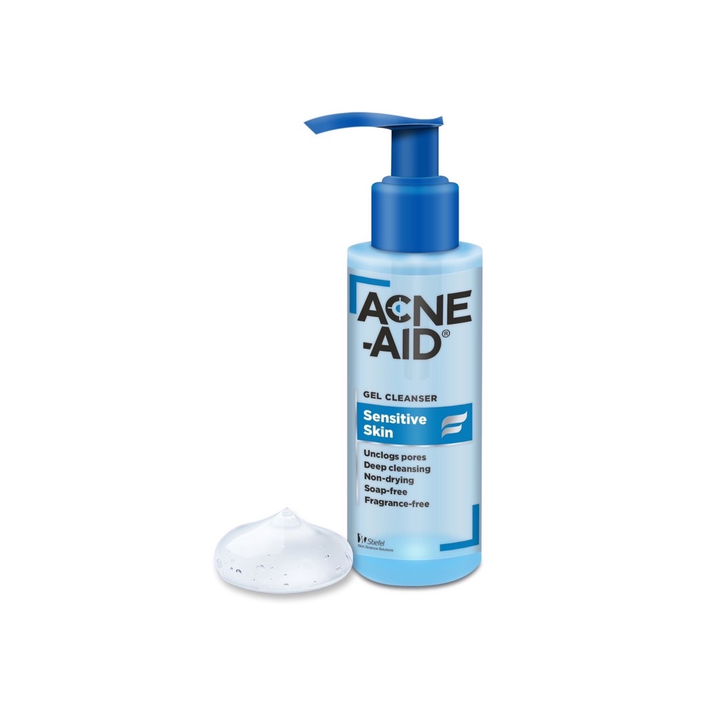Acne-AId foaming face wash 100 ml. / Acne-Aid gel cleanser 100 ml ...