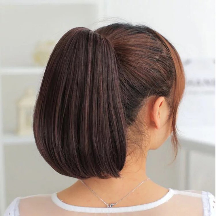 หางม้าd30-หางม้าหนีบ-ไหมสวยงานหนาหนีบดีค่ะหวีได้สระได้ค่ะ-สินค้าในไทย