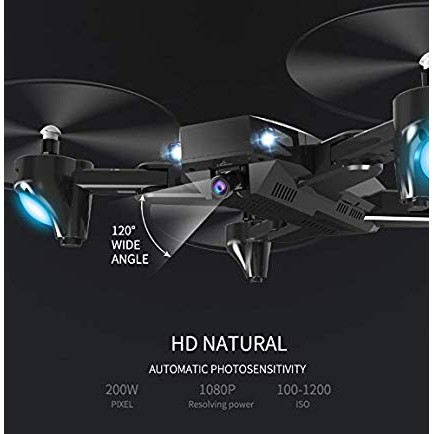 ภาพหน้าปกสินค้าโดรนมีกล้องถ่ายภาพ HDRC H13 กล้อง 5 MP ความชัด HD 1080P มุมกว้าง WIFI FPV กล้องปรับองศาได้ด้วยมือ (มีใบอนุญาตให้ค้า)