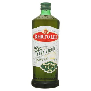 เบอร์ทอลลีน้ำมันมะกอกเอ็กซ์ตร้าเวอร์จิ้น ขนาด 1 ลิตร  Bertolli Extra Virgin Olive Oil Rich 1 l. มีเก็บเงินปลายทาง