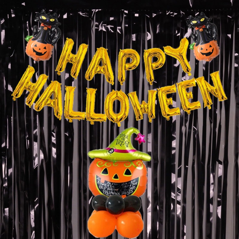 ลูกโป่งฮาโลวีล-halloween-balloon-มีหลายแบบให้เลือกนะคะ