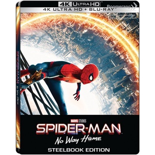 Spider-Man: No Way Home /สไปเดอร์-แมน: โน เวย์ โฮม (4K+Blu-ray Steelbook) (4K/BD มีเสียงไทย มีซับไทย) (Boomerang)