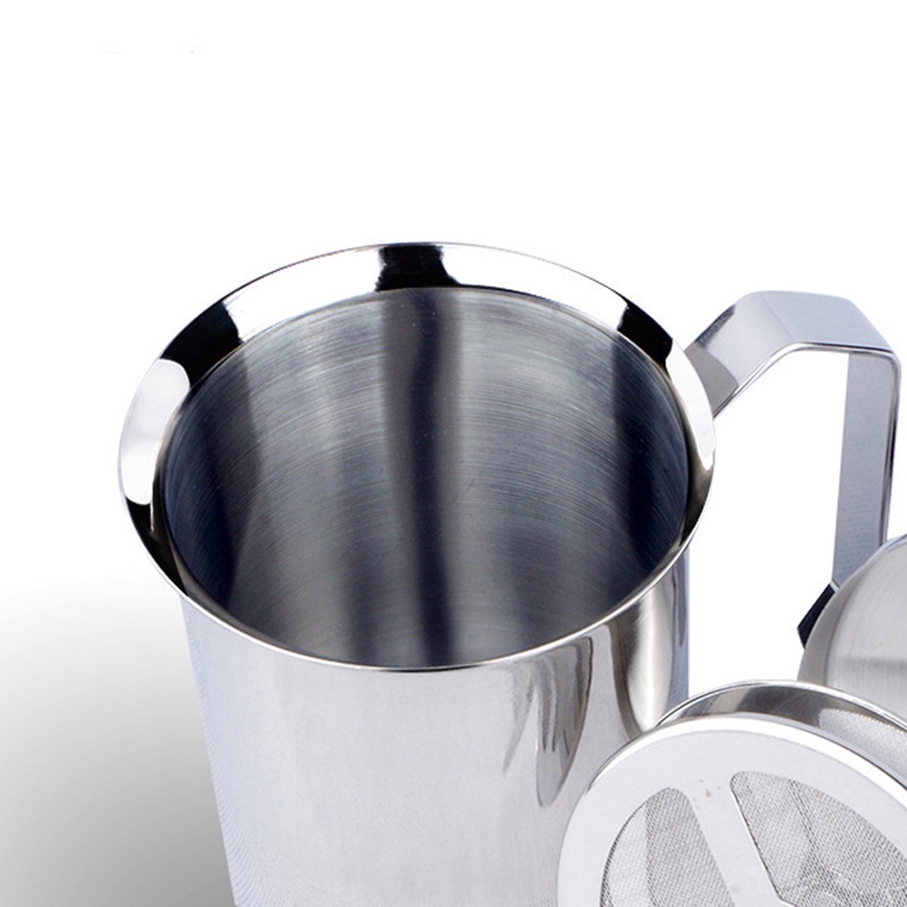 ที่ตีฟองนม-เครื่องทำฟอง-milk-frother-coffee-ที่ปั้มฟองนม-ทำจาก-แสตนเลส-หนาอย่างดี-500ml