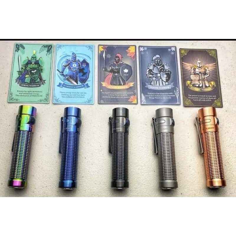 full-set-ไฟฉายรุ่นพิเศษ-olight-warrior-mini-warrior-of-the-seasons-limited-edition-ครบชุด-5ตัว