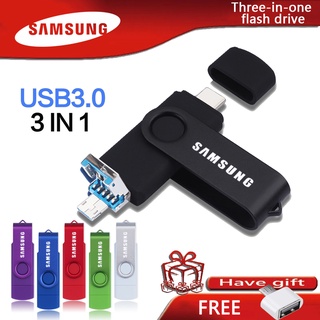 ภาพหน้าปกสินค้าSamsung-pen drive 3 in 1 otg, 512gb, 256gb 64gb 32gb 16gb 1tb 2tb, usb 128, for type w/micro usb, memory ที่เกี่ยวข้อง