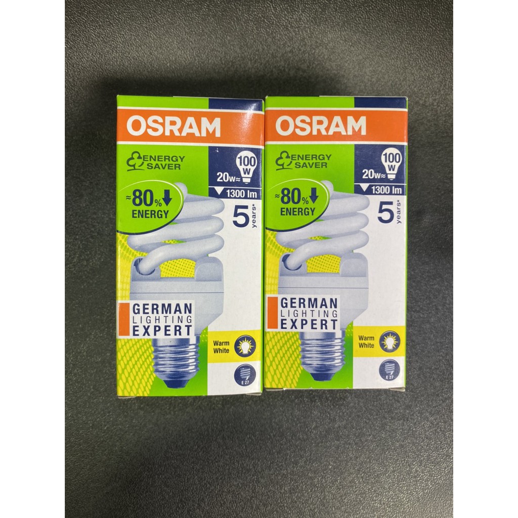 หลอดไฟ-หลอดประหยัดไฟ-osram-220v-e27