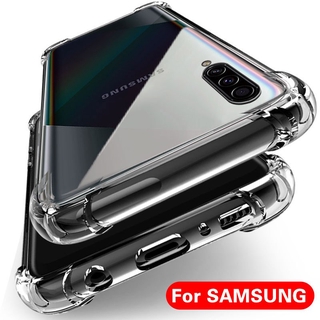 เคสใส กันกระแทก สําหรับ Samsung Galaxy A50 A50S A30S A20 A30 A10 M10 A70 A70S J4 J6 J8 2018 S10 Lite A8 Plus S10e