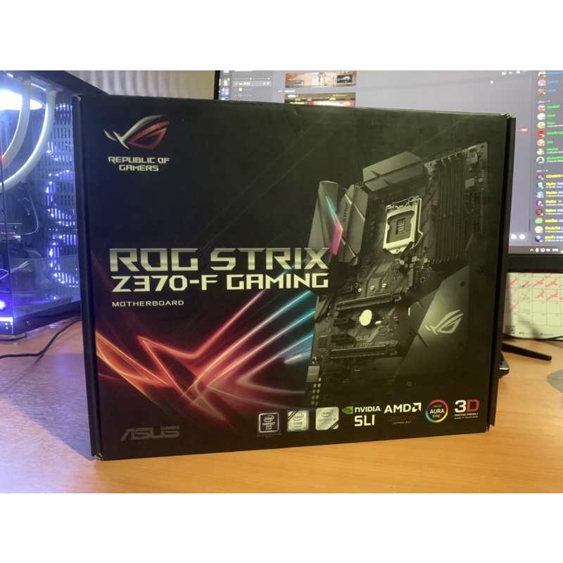 เมนบอร์ด Asus Z370-F Gaming ROG Strix LGA1151V2 | Shopee Thailand