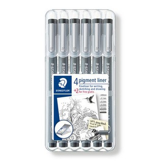 ภาพหน้าปกสินค้าปากกาหัวเข็ม Staedtler Pigment Liner set ซึ่งคุณอาจชอบราคาและรีวิวของสินค้านี้