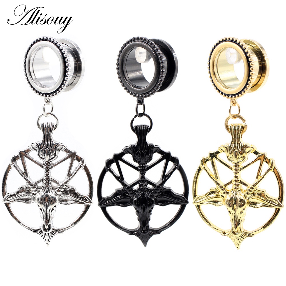 alisouy-1-ชิ้น-6-มม-25-มม-โกธิค-สเตนเลส-วงกลม-หัวแพะ-จี้-ที่อุโมงค์-ขยาย-เกจวัด-เจาะ-เครื่องประดับร่างกาย