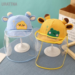 Urattna หมวกบังแดด ลายการ์ตูนน่ารัก ปรับได้ กันฝุ่น สําหรับเด็กทารก