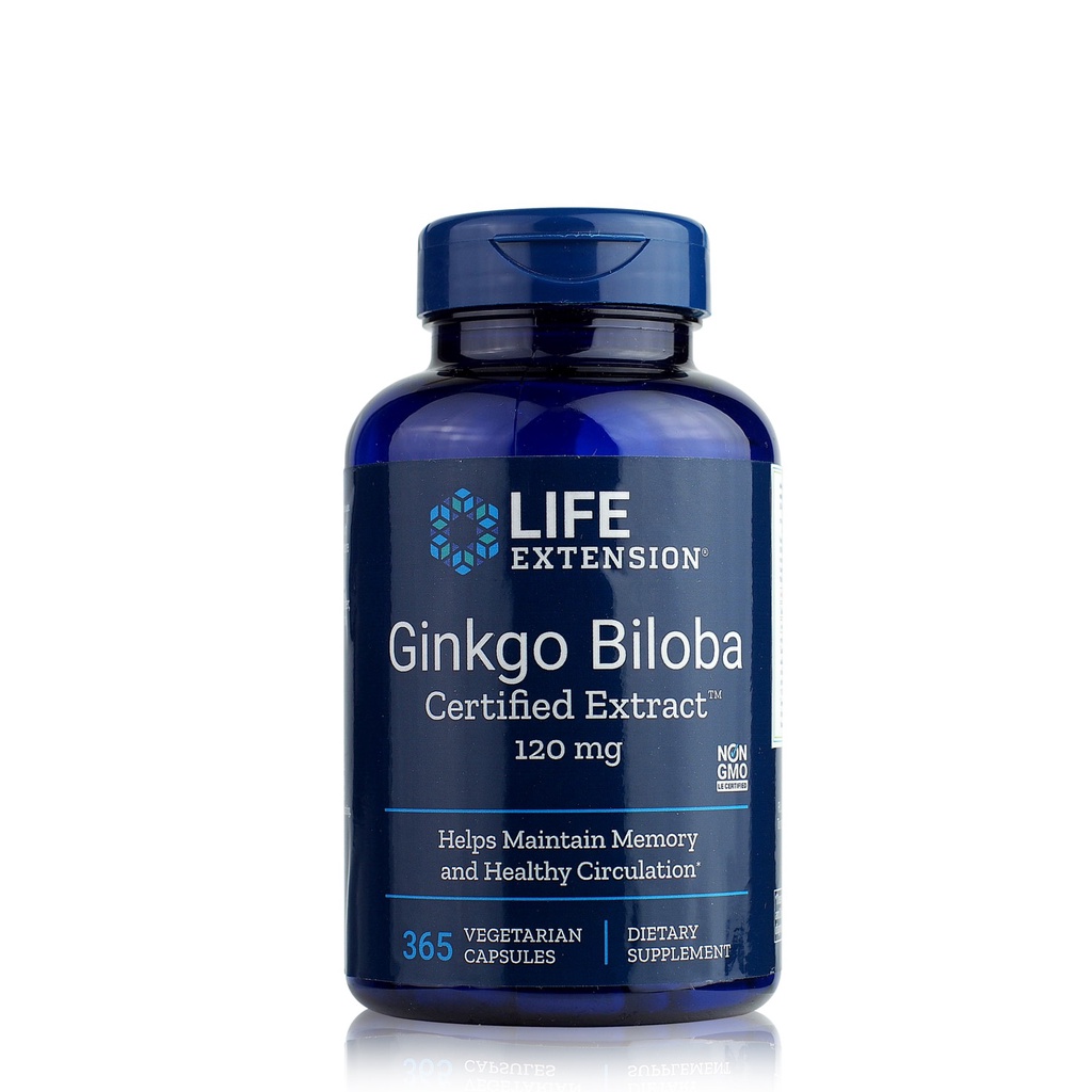 [EXP 09/2023] Life Extension Ginkgo Biloba บำรุงสมอง เสริมความจำ Shopee Thailand