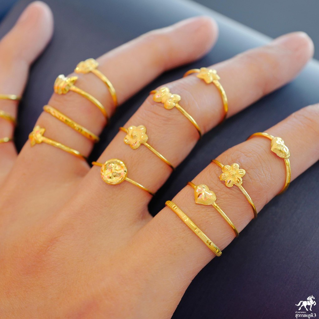 ภาพสินค้าแหวนทองคำแท้ 0.4 กรัม ลาย ทองแท้ 96.5% ขายได้ จำนำได้ มีใบรับประกัน แหวนทอง แหวนทองคำแท้ จากร้าน swpgold บน Shopee ภาพที่ 7