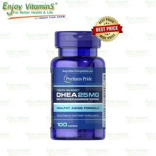 Puritan’s Pride DHEA 25 mg 100 Tablets (Exp.11/2025)