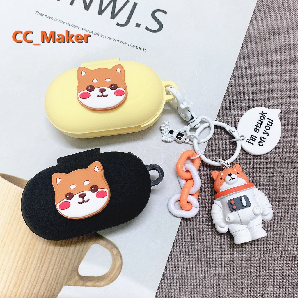 samsung-galaxy-buds-case-silicone-soft-shell-galaxy-buds-plus-cover-cartoon-shiba-inu-keychain-pendant-samsung-buds-bluetooth-headset-case