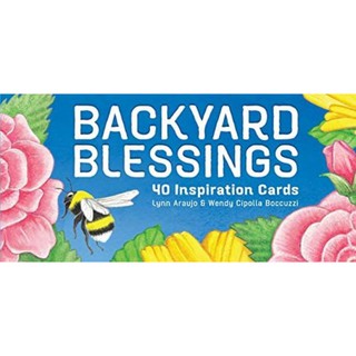 [ไพ่แท้]​ Backyard Blessings 40 Inspiration Cards Lynn Araujo ไพ่ออราเคิล ไพ่ยิปซี ไพ่ทาโร่ ไพ่ทาโรต์ tarot oracle card