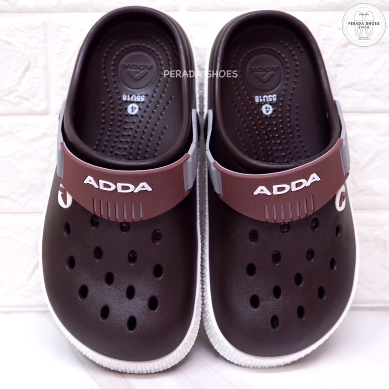 ภาพสินค้าสินค้าพร้อมส่ง ADDA ของแท้100% รองเท้าหัวโต 55U18 ไซส์ 4-10 จากร้าน pompoppluem บน Shopee ภาพที่ 8
