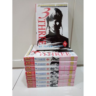 หนังสือการ์ตูนสภาพเช่า เรื่อง 3THREE (เล่ม 1-8) ราคา 240 บาท