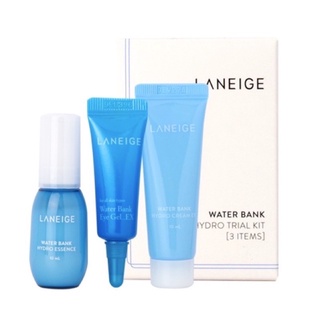 Laneige water bank hydro trial kit 3 items