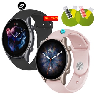 ภาพขนาดย่อของสินค้าสาย amazfit GTR 3 pro สายรัด สายซิลิโคน amazfit gtr 2 / gtr 2e / gtr3 สายนาฬิกา สาย amazfit GTR 3 สาย สายรัดข้อมือกีฬา