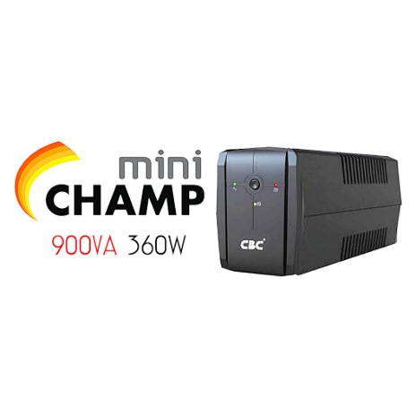 ภาพสินค้าUPS (เครื่องสำรองไฟ) CBC รุ่น CHAMP MINI 900VA/360W - ประกัน 2 ปี Onsite Service จากร้าน mcwinner บน Shopee ภาพที่ 3