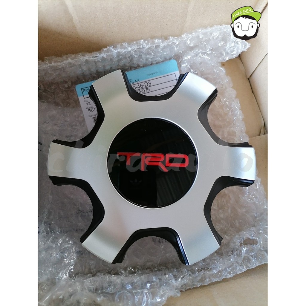 ฝาครอบล้อแม็กซ์-toyota-vigo-champ-trd-แท้เบิกห้าง-pz040-0k079-chiraauto