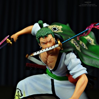 ภาพขนาดย่อของภาพหน้าปกสินค้า(พร้อมส่ง) โซโรวาโนะ ก็อบเรซิ่น Zoro งานแอคชั่น 31 cm ลูกค้าทุกคนมีส่วนลดสูงสุด 200.- บาท จากร้าน gadgetshopthai บน Shopee ภาพที่ 4