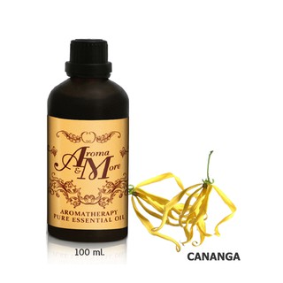 Aroma&amp;More CANANGA Essential oil น้ำมันหอมระเหยดอกกระดังงา 100% Indonesia 100ML