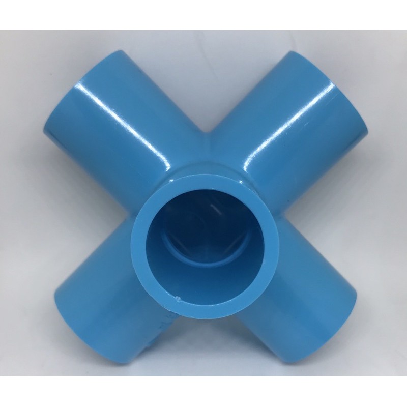ข้อต่อpvc 5 ทาง (ห้าทางตั้งฉาก) ตราท่อน้ำไทย ขนาด 1/2”(4หุน) 3/4”(6หุน ...