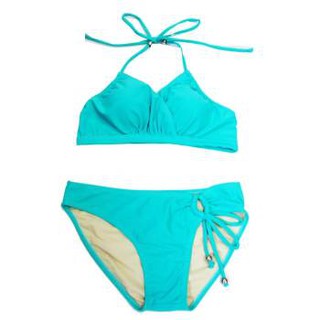 Easy Swim ชุดว่ายน้ำ Two Piece - สีฟ้า