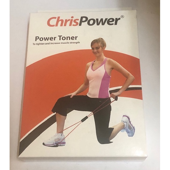 chrispower-power-toner-ยางยืดออกกำลังกาย-red-light-สีแดง