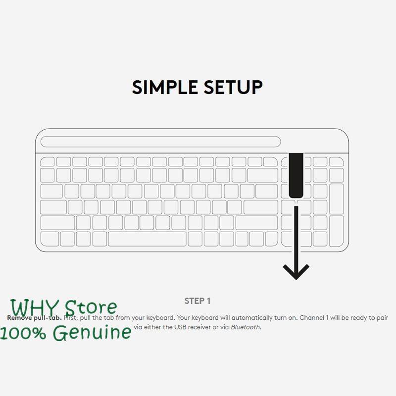 (Only English Letters) Genuine Brand New Logitech K580 2.4G Wireless