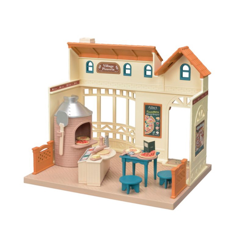 sylvanian-families-village-pizzeria-ซิลวาเนียน-แฟมิลี่-ร้านพิซซ่า