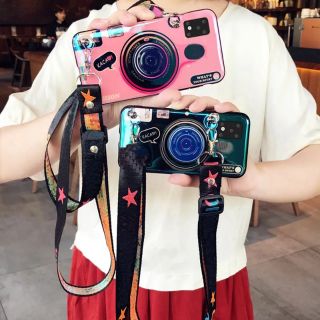พร้อมส่ง เก็บเงินปลายทาง เคสกล้องถ่ายรูป Huawei Y9 2019 พร้อมสายสะพาย