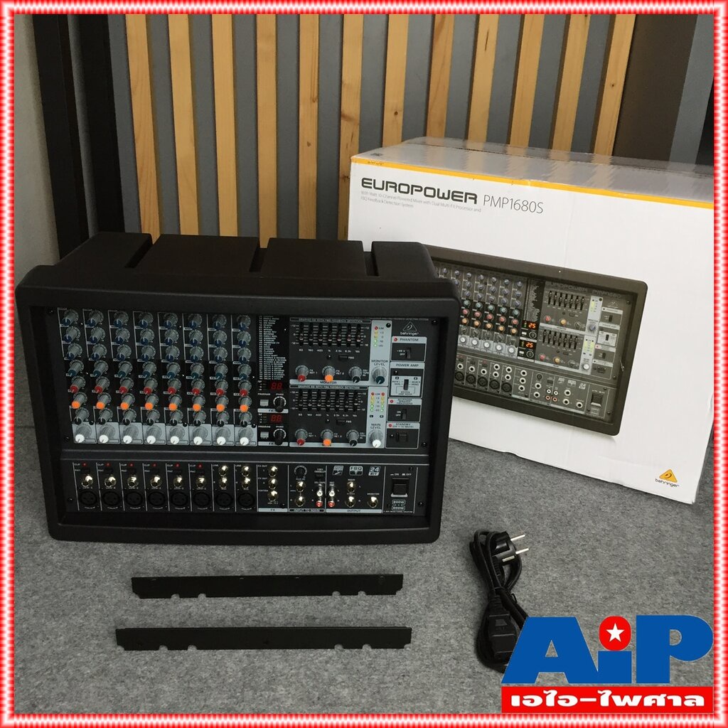 behringer-pmp-1680s-powermixer-เพาเวอร์มิกเซอร์-10-ช่อง-2x300วัตต์-8-โอห์ม-eq-2x7-ช่อง-pmp-1680-s-pmp-1680s-pmp1680s