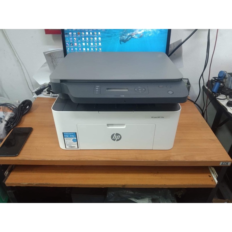 HP LASER MFP 135w มือสอง พร้อมใช้ | Shopee Thailand