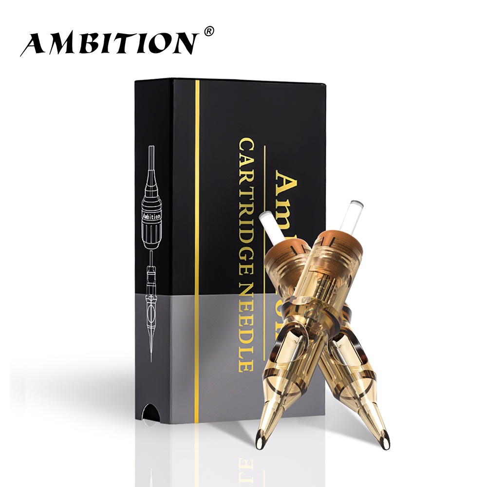 ambition-เข็มสักแมกนัม-ทรงกลม-แบบโค้ง-สําหรับสักร่างกาย-20pc