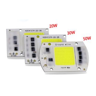 โคมไฟ 220 v input ac 220 v cob chip integrated 20 w/30 w/50 w สําหรับตกแต่งภูมิทัศน์ 1 ชิ้น