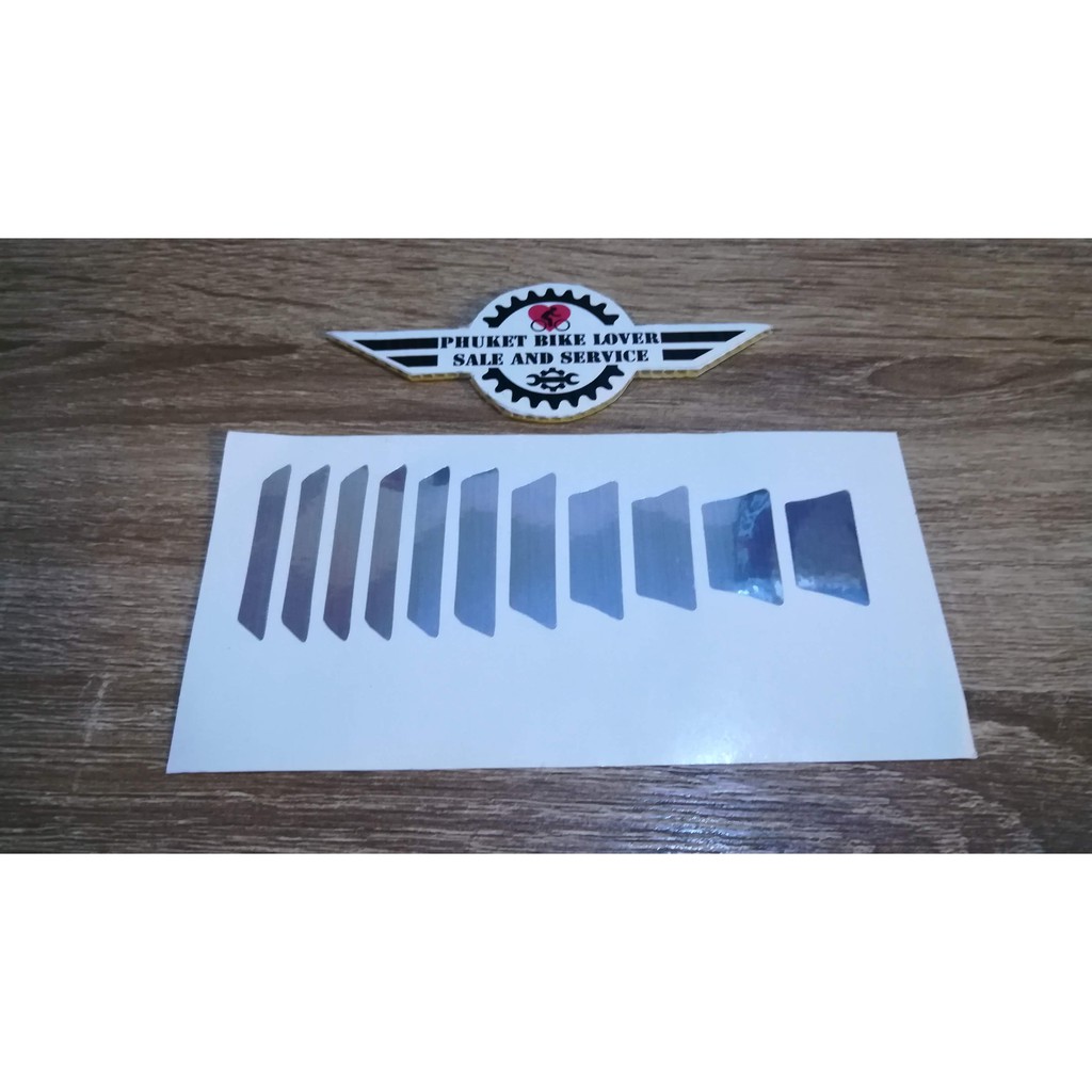 #ซ่อมกีตาร์ สติ๊กเกอร์ตกแต่ง Fretboard Decal Marker Inlay Sticker For ...