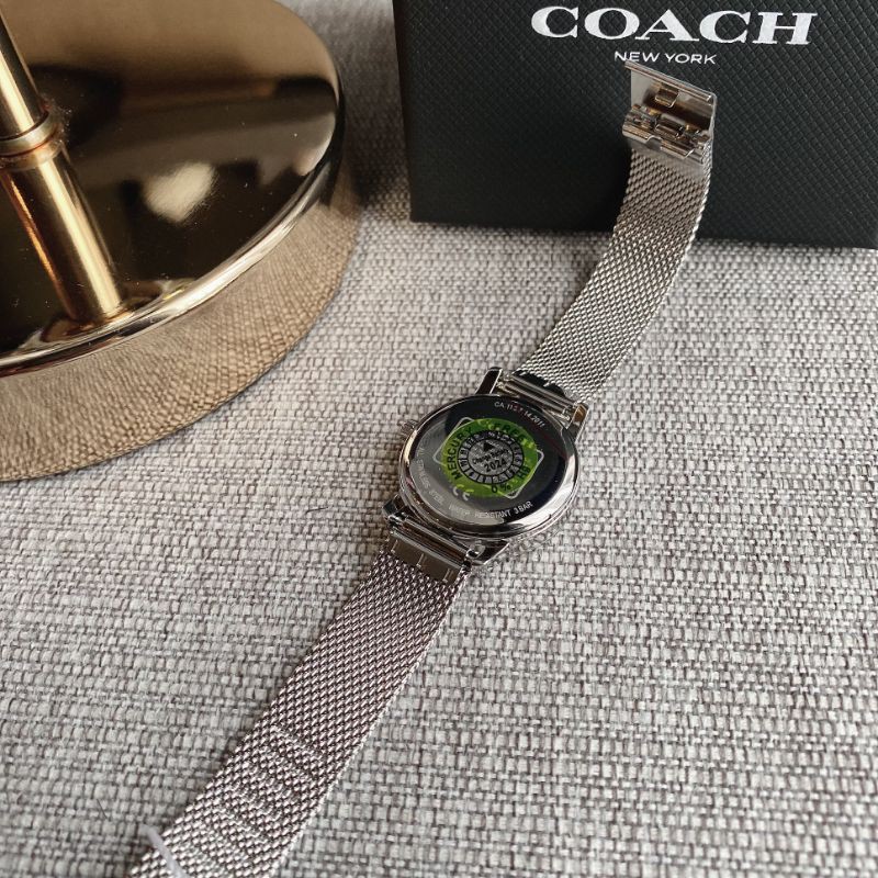 สด-ผ่อน-ส่งฟรี-นาฬิกา-สายแพสีเงิน-coach-14503743-หน้าปัด-28-มิล-coach-silver