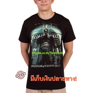 T-shirt  เสื้อวง Immolation เสื้อยืดลาย  ร็อคในตำนาน ลายอมตะ เสื้อวินเทจ RCM1292S-5XL