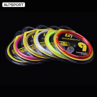 ภาพขนาดย่อของสินค้าALP NO.9 Max 30Lbs Nanometer Carbon Composite Fiber Professional Badminton Racket String With High Elastic Highly Explosive Raket Line For Stadiums Training