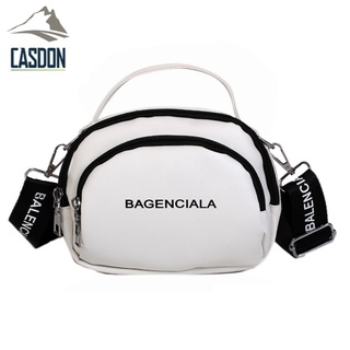 CASDON-พร้อมส่ง กระเป๋าถือ กระเป๋าสะพายข้าง กระเป๋าสะพายแฟชั่น ผลิตจากหนัง PU เกรดพรีเมียม Baellerry รุ่น TC-002