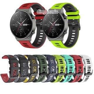 สินค้า สายนาฬิกาซิลิโคนสำหรับเปลี่ยนสายกีฬาสำหรับนาฬิกา Huawei Watch Buds GT 2 GT 2e GT2 Pro GT3 SE