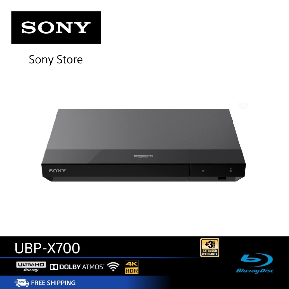 ภาพหน้าปกสินค้าSony Bluray Player 4K Ultra HD รุ่น UBP-X700 พร้อมเสียงความละเอียดสูง จากร้าน sony.thailand_officialshop บน Shopee